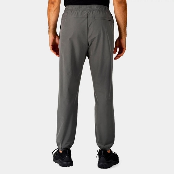 Soybu Men's Woven Joggers/Pants, Zippered Pockets, Gray, XL NWT - Picture 2 of 16